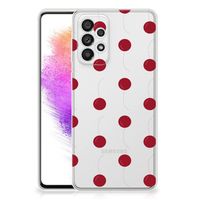 Samsung Galaxy A73 5G Siliconen Case Cherries - thumbnail