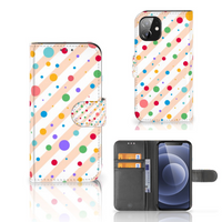 Apple iPhone 12 Mini Telefoon Hoesje Dots - thumbnail