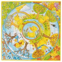 Goki 57451 puzzel Legpuzzel 16 stuk(s) Onderwijs