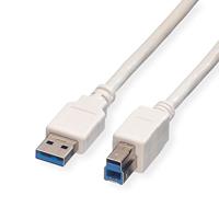 Value USB 3.0 kabel, type A-B 3,0 m