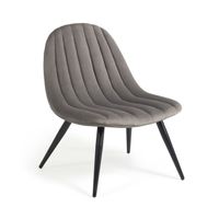 Kave Home Fauteuil Marlene Velvet - thumbnail