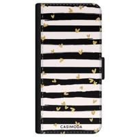 iPhone 11 Pro flipcase - Hart & streepjes