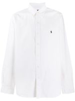 Polo Ralph Lauren chemise à logo brodé - Blanc