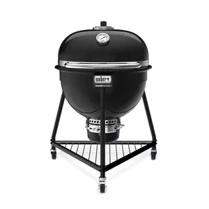 Weber Kamado E6 Kamado-barbecue/grill Ketel Houtskool (brandstof) Zwart