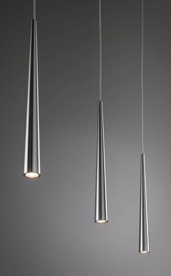 Paulmann Gutta 70930 LED-hanglamp LED LED vast ingebouwd 21 W Aluminium (geborsteld)