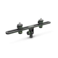 Gravity MSSTB01PRO T-bar voor 2 microfoons