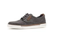 Pius Gabor Lage sneakers voor heren, halfhoge schoenen, verwisselbaar voetbed, grijs Dk Grey., 41 EU