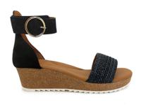 Zwarte Paul Green Sandalen