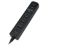 LogiLink USB 2.0 7-Port Hub with On/Off Switch 480 Mbit/s - thumbnail