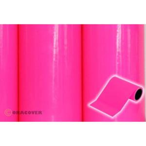 Oracover 306343 Decoratiestrepen Oratrim (l x b) 25 m x 12 cm Neon-roze (fluorescerend)