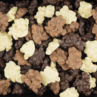 Ambachtelijke pindarotsjes gemengd 300 gram