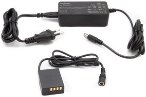 ChiliPower Netadapter DR-W126 voor Fujifilm - plus NP-W126 dummy accu - Adapter Kit