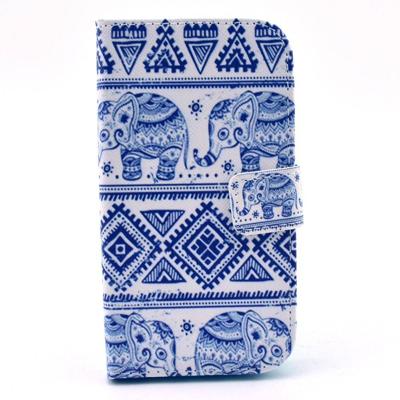 Samsung Galaxy Core Plus flipcase hoesje - Olifant tribal