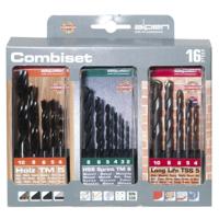 Alpen 801003100 16-delig Universeel boor assortiment