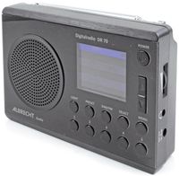 Albrecht DR 70 DAB radio Zwart