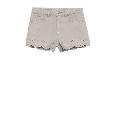 Mango Kids short lichtgrijs Mango Kids short lichtgrijs