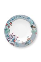 Pip Studio Flower Festival diep bord Lichtblauw 21.5 cm