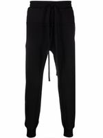 Thom Krom pantalon de jogging à lien de resserrage - Noir