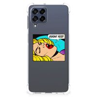 Samsung Galaxy M53 Anti Shock Bumper Case Popart Oh Yes - thumbnail