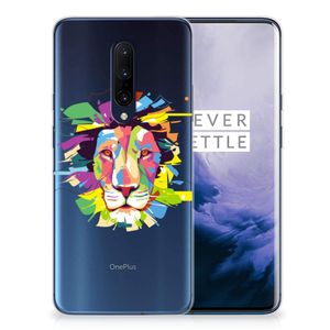 OnePlus 7 Pro Telefoonhoesje met Naam Lion Color