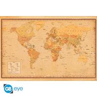Poster Harper Collins Antique World Map 21 91,5x61cm,
