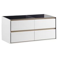 Onderkast Differnz Providence 120x44.5x51.5 cm Wit