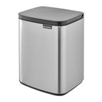 Brabantia Bo Afvalemmer 7 L - Matt Steel FPP