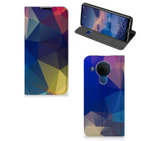 Nokia 5.4 Stand Case Polygon Dark