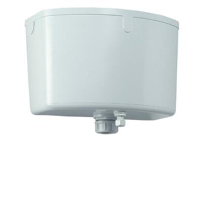 Rezi hooghangend reservoir drukknop model wit BB4330 WIT