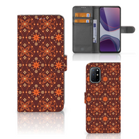 OnePlus 8T Telefoon Hoesje Batik Brown - thumbnail