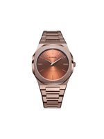 D1 Milano montre Ultra Thin 40 mm - Marron