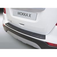 Bumper beschermer passend voor Opel Mokka X 10/2016- 'Ribbed' Zwart GRRBP915 - thumbnail