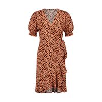 Beachlife Leopard Spots overslag strandjurk dames - thumbnail