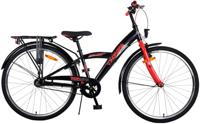 Volare Thombike 26 Inch 33 cm Jongens 3V Terugtraprem Zwart/Rood