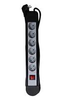 RELECTRIC Stekkerdoos met 6 stopcontacten – 1,5 m kabel