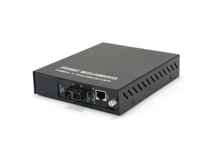 LevelOne FVM-1101 netwerk media converter 100 Mbit/s 1310 nm Zwart