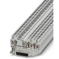 Phoenix 3031241 2,5 ST Twin 3P Grey – Terminal Blocks (5.2 mm, 60,5 mm), grijs, 1 stuk