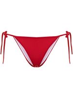 DSQUARED2 bas de bikini à slogan imprimé - Rouge