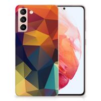 Samsung Galaxy S21 TPU Hoesje Polygon Color