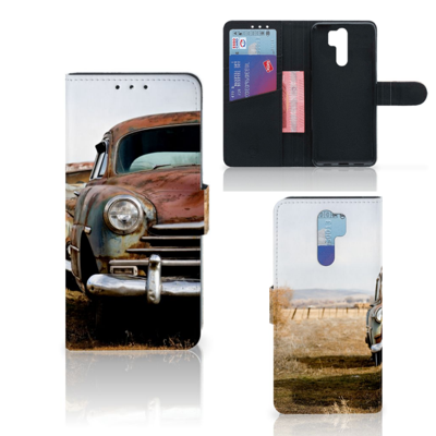 Xiaomi Redmi 9 Telefoonhoesje met foto Vintage Auto Xiaomi Redmi 9 Telefoonhoesje met foto Vintage Auto