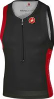 Castelli Free tri top heren zwart/rood 16069-231 S - thumbnail