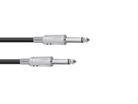 OMNITRONIC Jack cable 6.3 mono 10m bk - thumbnail