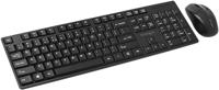 Kensington Pro Fit® Wireless Desktop Set (DE), QWERTZ-versie, ideaal voor thuiskantoor, zwart, K75230DE