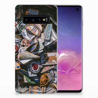 Samsung Galaxy S10 Siliconen Hoesje met foto Badges