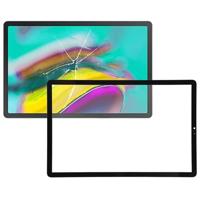 High-Tech Place voor Galaxy Tab S5e SM-T720 / SM-T725 Front Screen Buitenlens Glas (Zwart)