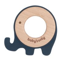 Baby's Only bijtring olifant vintage blue Maat