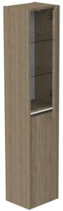 Thebalux Beat 2.0 Hoge Kast 35x27x165 cm Nebraska Eiken