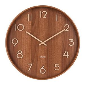 Karlsson KA5809DW wandklok Mechanische wandklok Rond Bruin