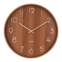 Karlsson KA5809DW wandklok Mechanische wandklok Rond Bruin - thumbnail