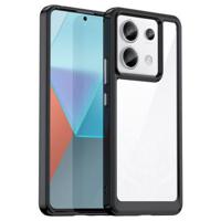 Xiaomi Redmi Note 13 Pro Anti-Shock Hybride Hoesje - Zwart - thumbnail